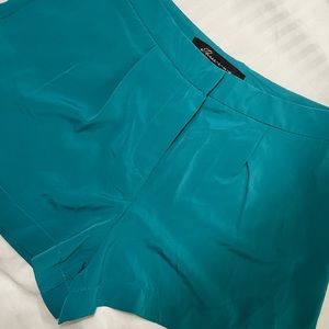 Teal casual shorts